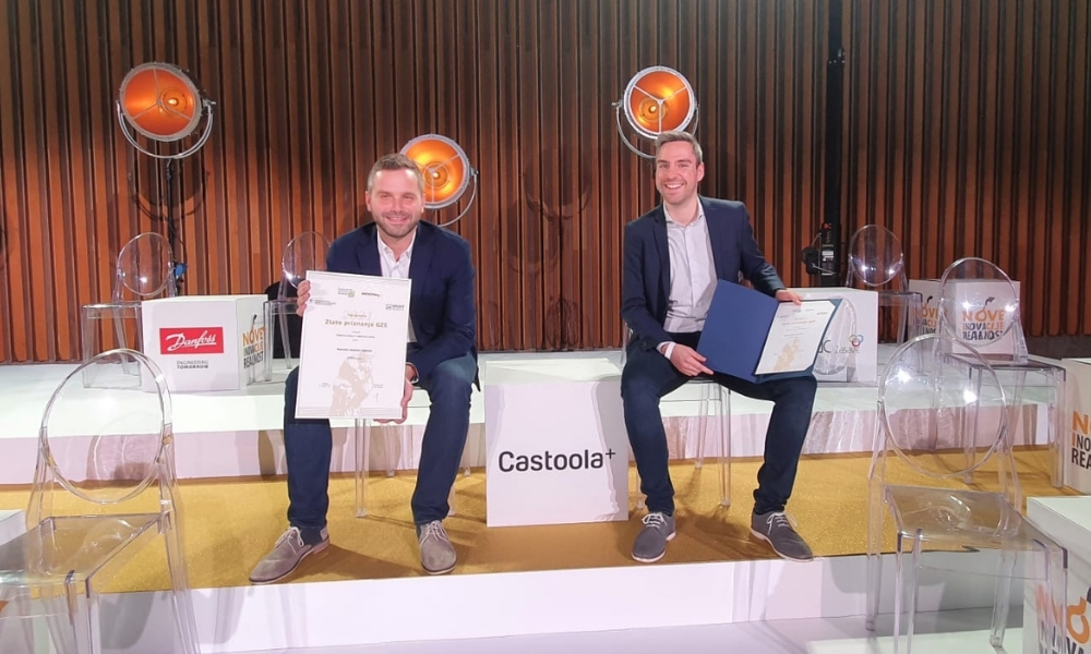 Castoola received a gold award for their excellence in innovation Castoola - zlata nagrada za inovativnost